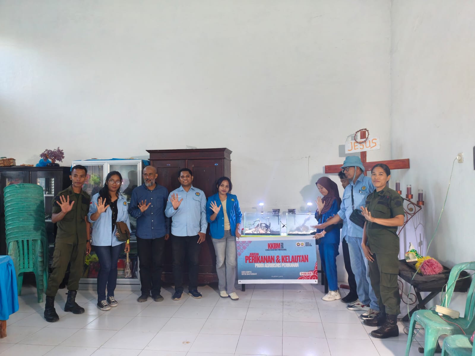 Kegiatan KKBM di Desa Fatubena